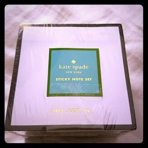 Kate spade sticky notes